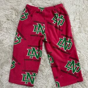 University of North Dakota Toddler Fleece Grandma Pants